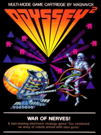 War of Nerves! Magnavox Odyssey 2  box art